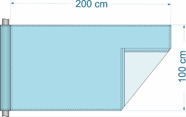 200 x 100 см